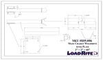 Mast Stand for Trailer-GALV : 2x2x60"