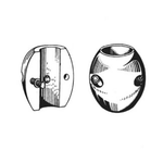 SL ZINC COLLAR 1-1/8"