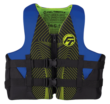 Rapid Dry Life Vest - Blue/Green