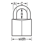 MasterLock Padlock 140D