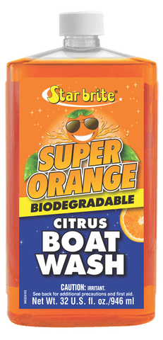 Super Orange Citrus Boat Wash-liquid : 32oz