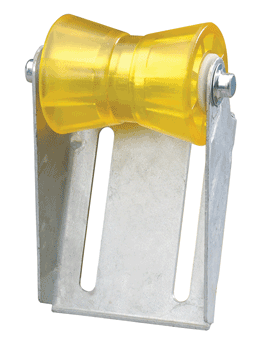 Panel  Bracket Roller Assembly-yellow : 5"