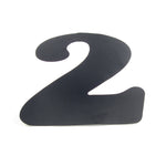 SAIL NUMBER 14" #2 BLACK (Discontinued by Hobie)