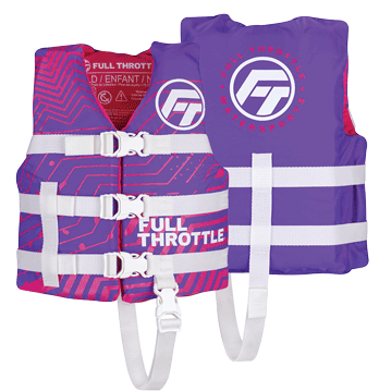 Life Vest - Child Nylon-Purple : Child