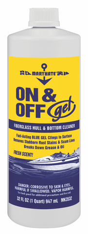 On & Off Gel Hull Cleaner : 32oz